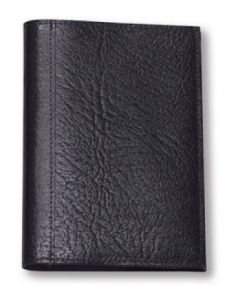 Montana Grain Leather Notebook A4, Black