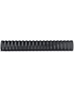 25 x GBC Plastic Binding Comb 21 ring A4 45mm Black