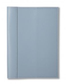 Tuscana Grain Leather A5 Diary Cover, Pale Blue