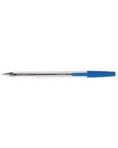 Q Connect Ballpoint Pen, Medium, Blue Pack of 50