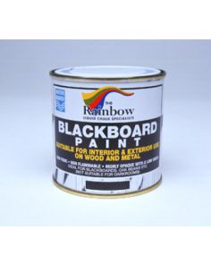 Black Chalkboard Paint 250ml Tin, Water-Based