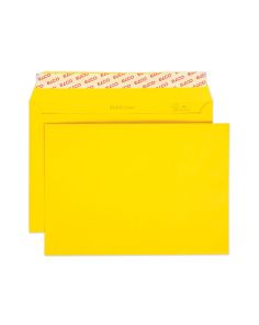 Elco Yellow Envelopes, C5 (229 x 162mm),  Peel & Seal, Pack of 25