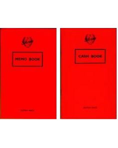 Silvine Red Memo and Cash Book