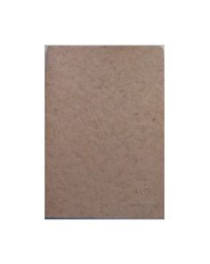 Clairefontaine A4 Ruled Notebook with Semi Rigid Light Brown Leathergrain Cover, Pack of 10