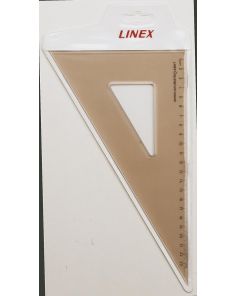 Linex 60° College Set Square Length 345mm Size 360 x 2.75mm