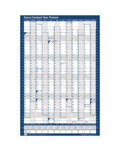 Sasco Compact Year Planner Unmounted Portrait 2021