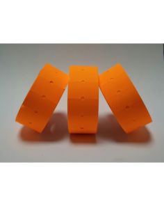Gun Labels CT1, 21 x 12mm, Fluorescent Orange, Roll of 1000 labels