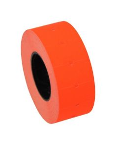 Gun Labels CT1, 21 x 12mm, Fluorescent Red, Roll of 1000 labels