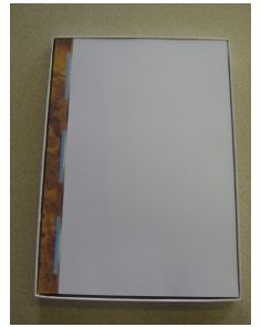 Decadry A4 Burwalnut Border Paper, 95gsm, Pack of 25