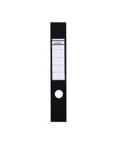 Ordofix Lever Arch Adhesive Spine Label, Black, Pack of 10