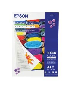 Epson A4 Double Sided  Matte Paper, 167gsm, Pack of 50