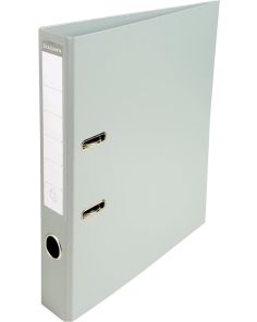 Exacompta Lever Arch File 50mm Spine Grey PVC A4
