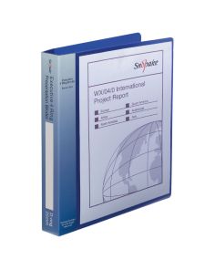 Snopake Executive 4 'D' Ring Presentation Binder A4 25mm, Electra Green