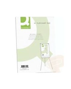Q Connect A1 Flipchart Pad. Plain