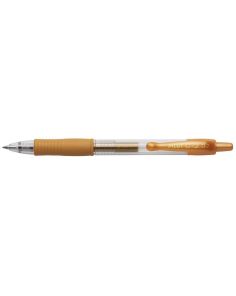 Pilot G2 Metallic Retractable Gel Ink Rollerball Pen 0.7mm Gold
