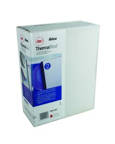 GBC A4 Thermal Binding Covers 1.5mm, 240gsm, Front: Clear PVC, Back: Black LeatherGrain, Pack of 100 