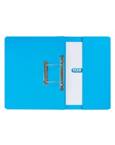 Elba Stratford Spring Pocket File, Foolscap, Blue