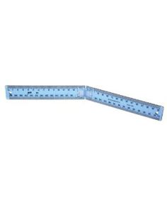 Helix Ruler 50cm (20 inch) Folding Shatterproof J50