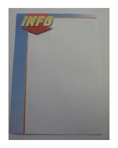 Decadry Preprinted A4 Paper, Info, 80gsm, Pack of 10