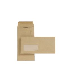 DL Manilla Window Pocket Envelopes 80gsm Self Seal, Pack of 1000
