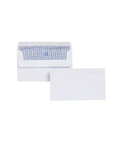 89x152mm White Wallet Envelopes 110gsm Self Seal, Pack of 500