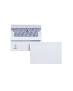 C6 White Wallet Envelopes 110gsm Self Seal, Pack of 500