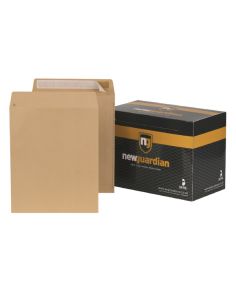 305x250mm Manilla Pocket Envelopes 130gsm Easy Open, Peel and Seal, Pack of 250