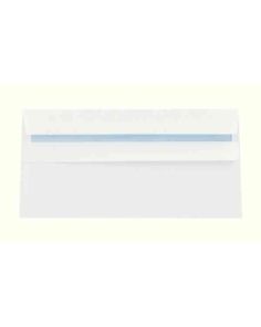 Q-Connect White Wallet Envelopes, Peel & Seal, DL