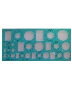 Linex General Purpose Template 1119S, 196 x 90mm