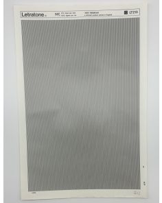 Letraset Letratone 213 50% 27.5 lines per inch 10.75 lines per cm
