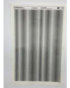 Letraset Letratone 262 32.5 lines per inch 12.75 lines per cm