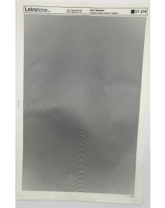 Letraset Letratone 274 32.5 lines per inch 12.75 lines per cm