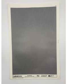 Letraset Letratone 7 70% 27.5 lines per inch 10.75 lines per cm