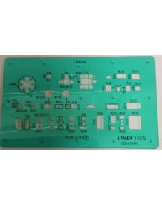  Linex House Furnishing Template, Scale1:200, 125x75mm