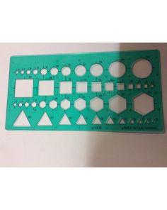 Linex Combination Plate, Pen:0.5mm, Size:195x100mm