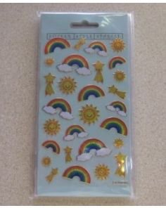 Paper Projects Stickers. Rainbows