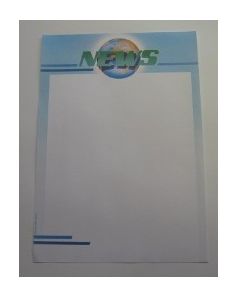 Decadry Preprinted A4 Paper, News, 80gsm, Pack of 10