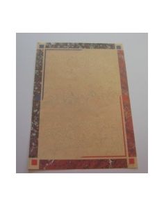 Decadry All Purpose Papers Frame & Borders. Orange Swirl. A4. 80gsm. Pack of 10