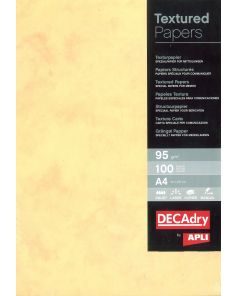 Decadry Paper, Marble Gold A4, 95gsm, Pack of 100