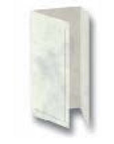 Decadry 3 Fold Event Cards, A4 folded size: 165gsm, Marble Grey, Pack of 20 Cards