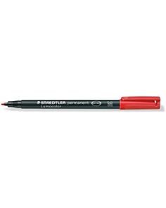 Staedtler Lumocolor Medium Permanent Red, 317-2
