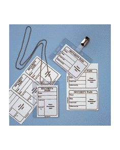 Security Badge - Landscape Or Portrait