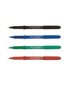 Q Connect Fineliner Pens 0.4mm