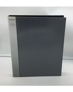 Snopake ReBorn™ Presentation Ringbinder A4, 4 Ring, 25mm Capacity, Graphite