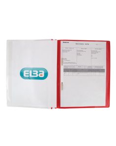 Pocket Report File A4, Red