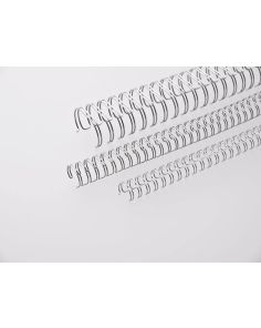 Renz Wire Binding Rings, 23 Loops, Black, 22mm, Pack of 45 
