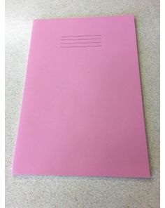 Rhino Plain Exercise Book, A4, Pink