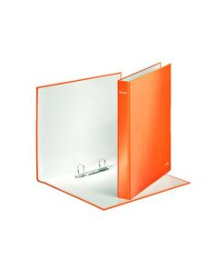 Leitz Wow Ring Binder, 25mm 2 D Ring, Metallic Orange
