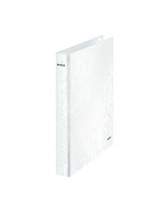 Leitz Wow Ring Binder, 25mm 2 D Ring Pearl White