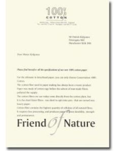 Decadry CorporateLine Cotton Ivory Paper 95gsm A4, Pack of 25